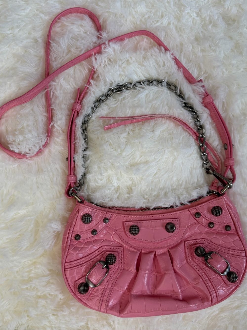 Balenciaga mini le cagole bag - Pink